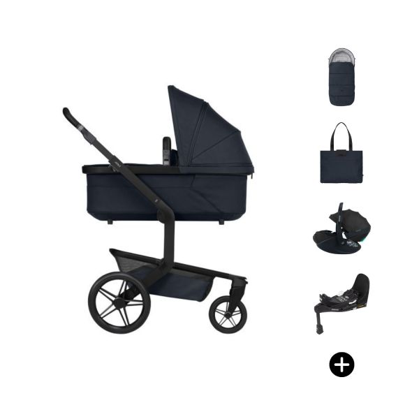 Joolz Day 5 All-in-One Bundle 4-in-1 Stroller – Dark Navy Blue — 1