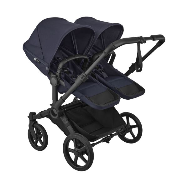 Bugaboo Donkey 6 Double Stroller - Renew - Black/Deep Indigo — 1