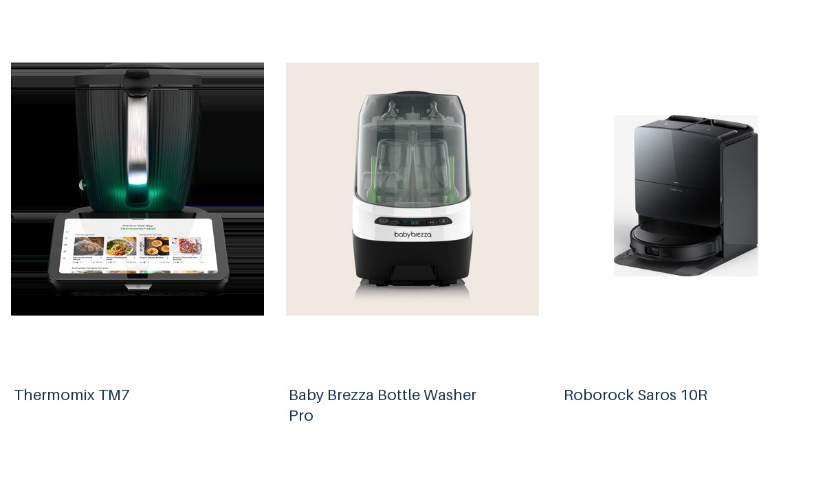Baby & Home Lot 09 — Family cooking + bottle care + robot vacuum — 1